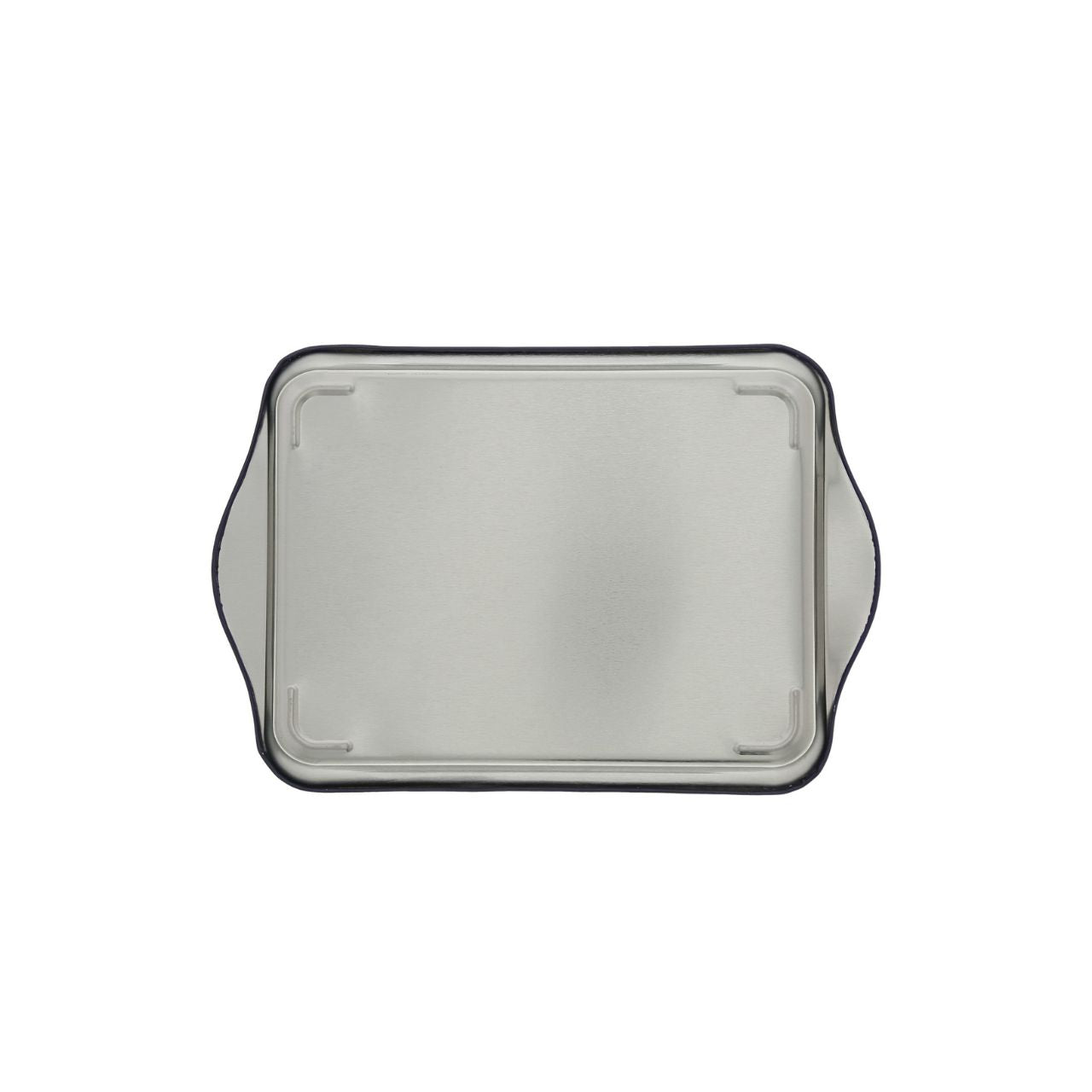 Metal tray perfect for tea, coffee, snacks or even jewellery. Based on the famous painting "Starry Night" by Dutch Post-Impressionist painter Vincent Van Gogh.