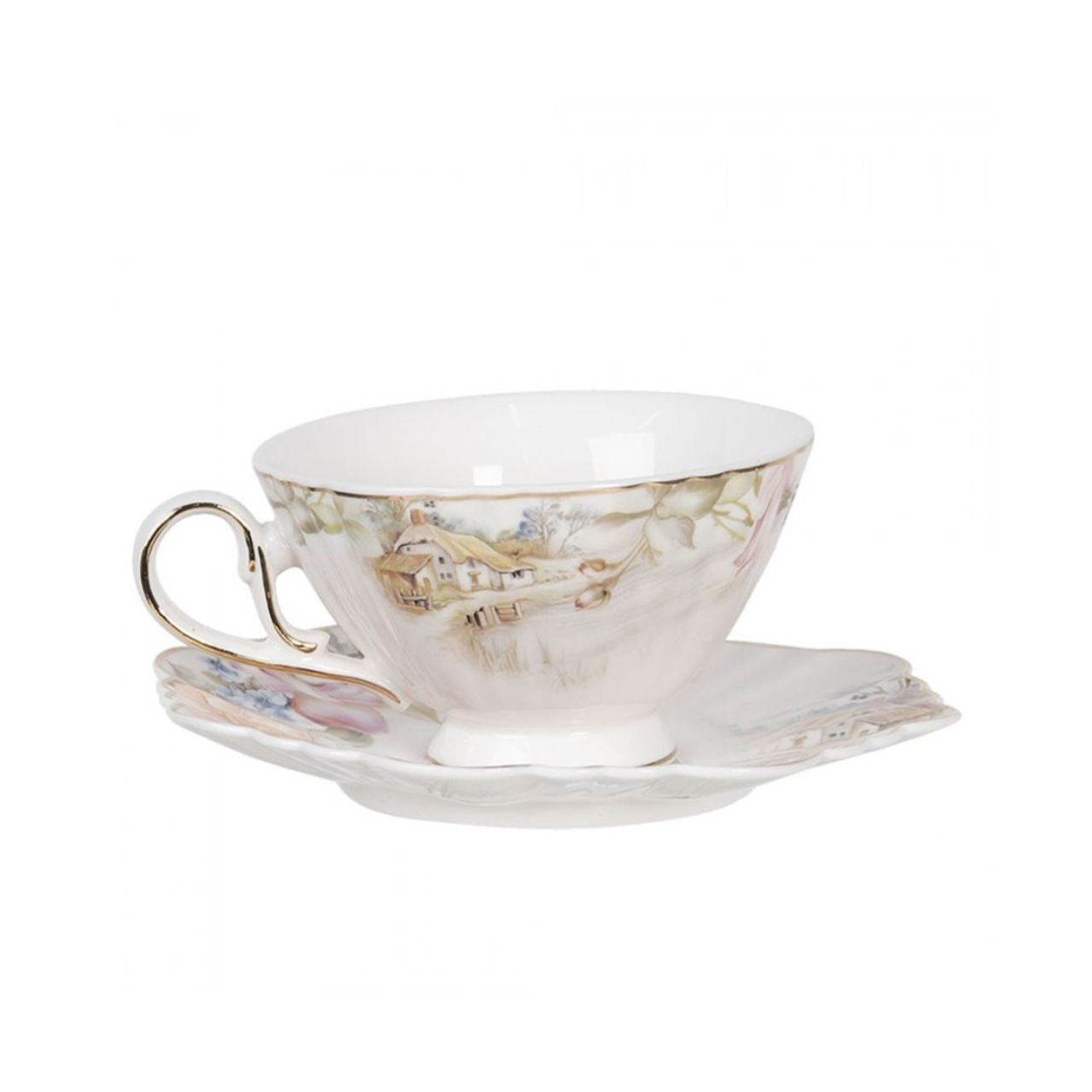 An elegant high-tea or simply a tea lover? Your tea will taste even better with our cups and saucers! Our cups come in the most unique designs; covered with antique, vintage, or cute prints. But we also have plain cups and saucers with a stylish design for those who don’t like prints that much. Great for a cup of cappuccino!