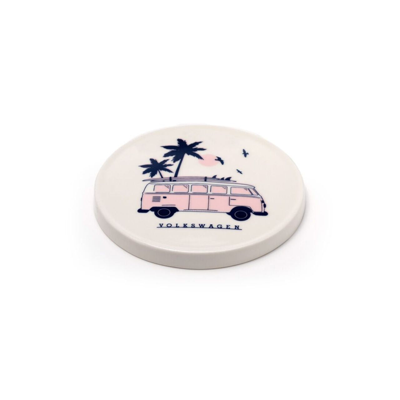 Elevate your tea experience with the Volkswagen VW T1 Camper Bus Explore More Infuser Mug Set.