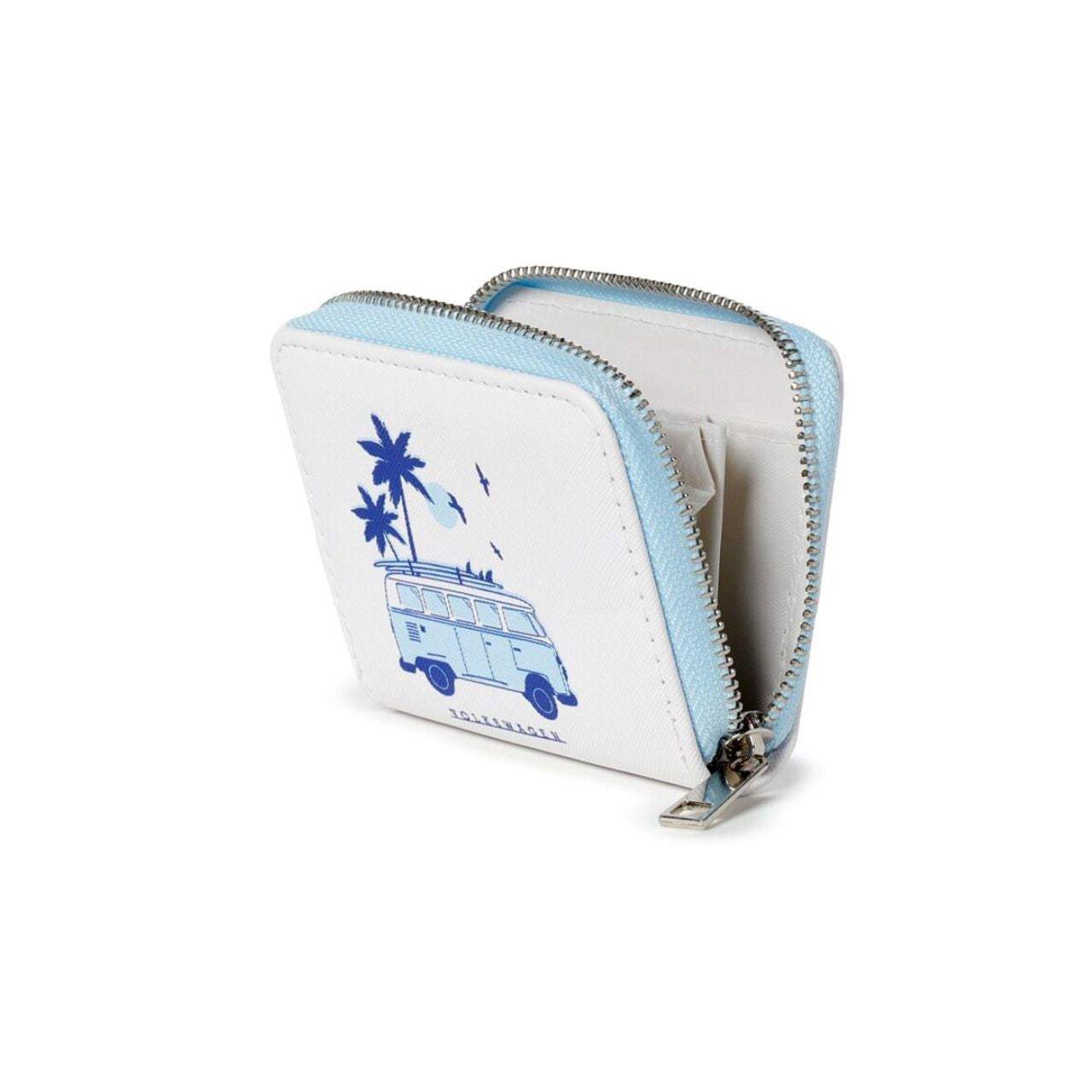 Volkswagen VW T1 Camper Bus Explore More Zip Small Wallet Purse