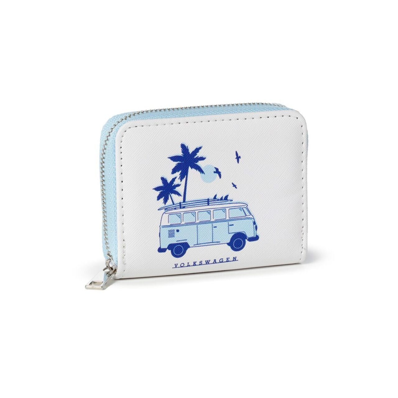 Volkswagen VW T1 Camper Bus Explore More Zip Small Wallet Purse
