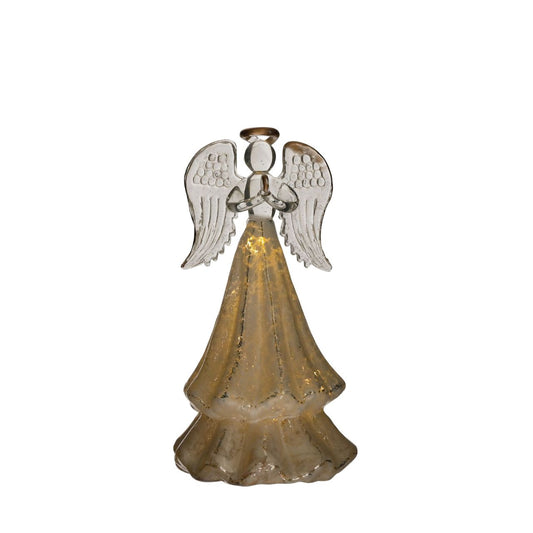 White Angel LED Light  A white angel LED light by THE SEASONAL GIFT CO.  This divine angel provides gorgeous decoration for Winter Wonderlands at home.