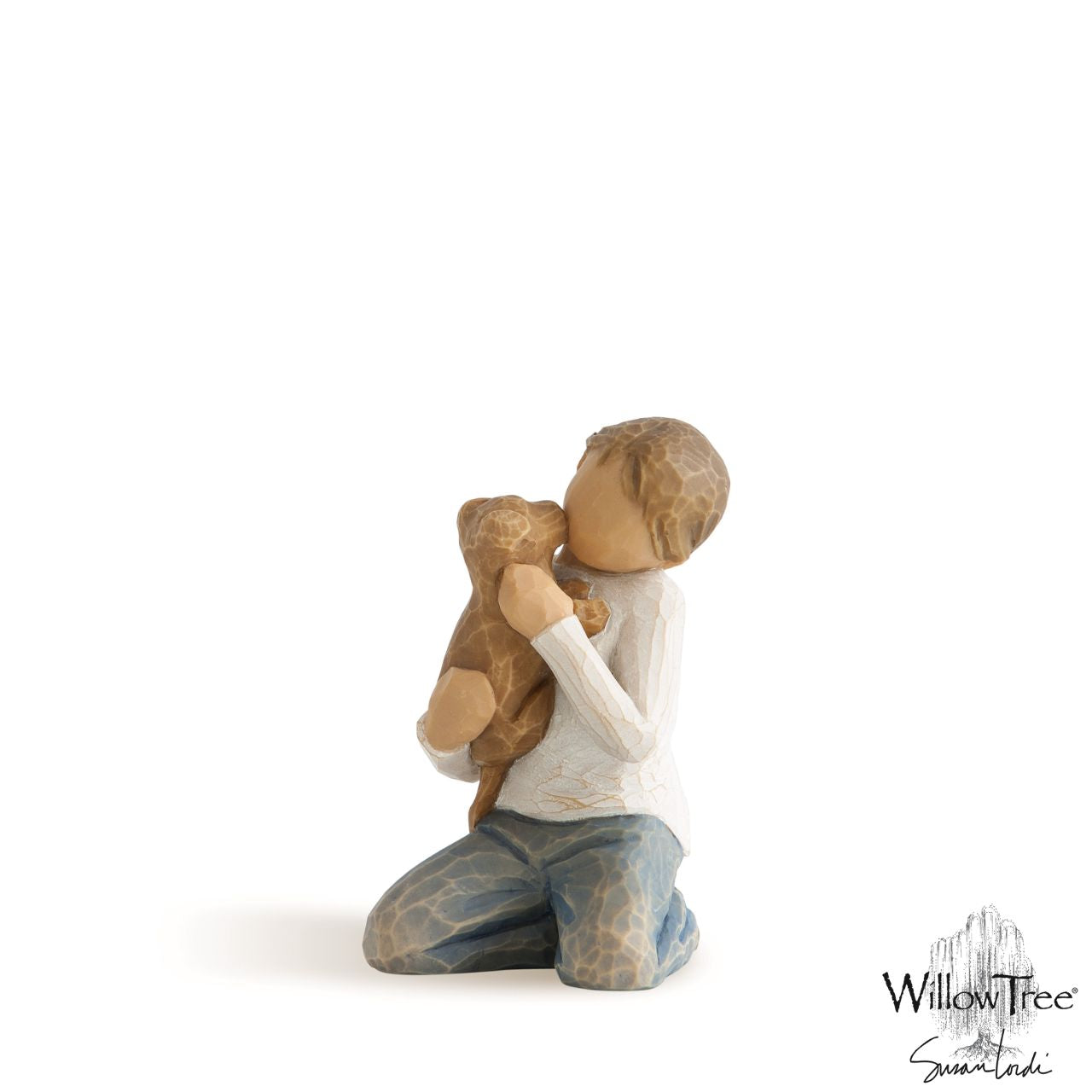 Kindness Boy by Willow Tree Willow Tree is an intimate line of figurative sculptures representing sentiments of love, closeness, healing, courage, hope...all the emotions we encounter in life. "...Kindness is a virtue that gives us so much reward, and one we aspire to.