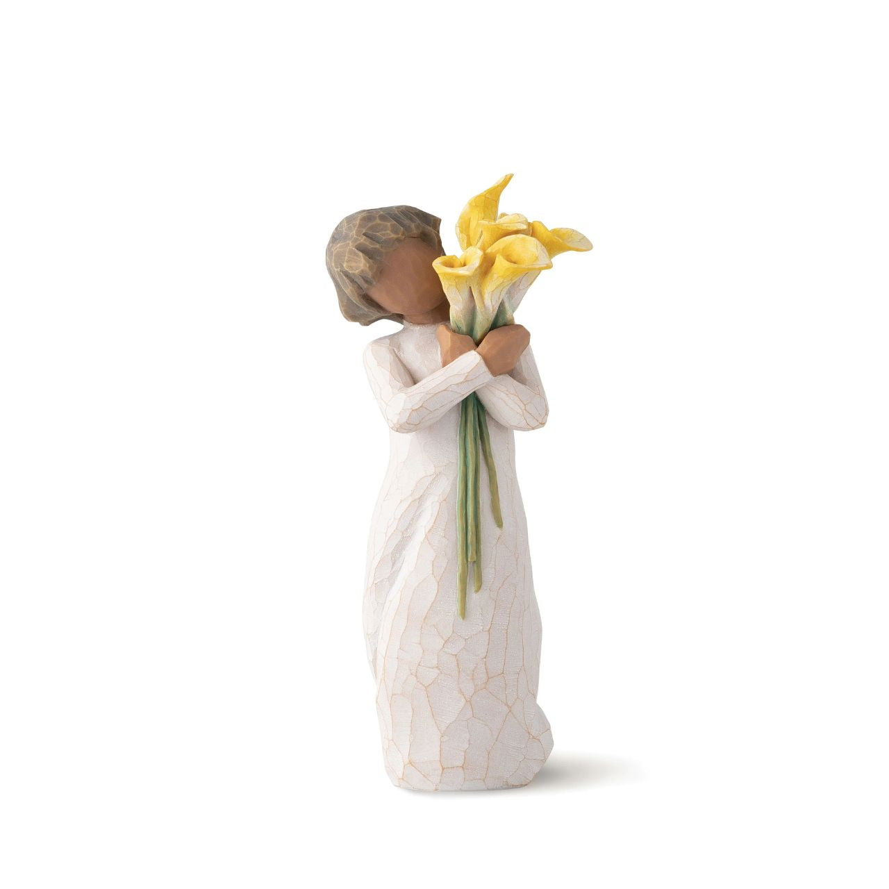 With Gratitude Figurine by Willow Tree  "A gift to say Thank You; to express gratitude to those who care for us, encourage and support us, and surround us with love and joy. A gift to oneself as a reminder to practice gratitude in daily life. And, for those who love flowers and gardening.