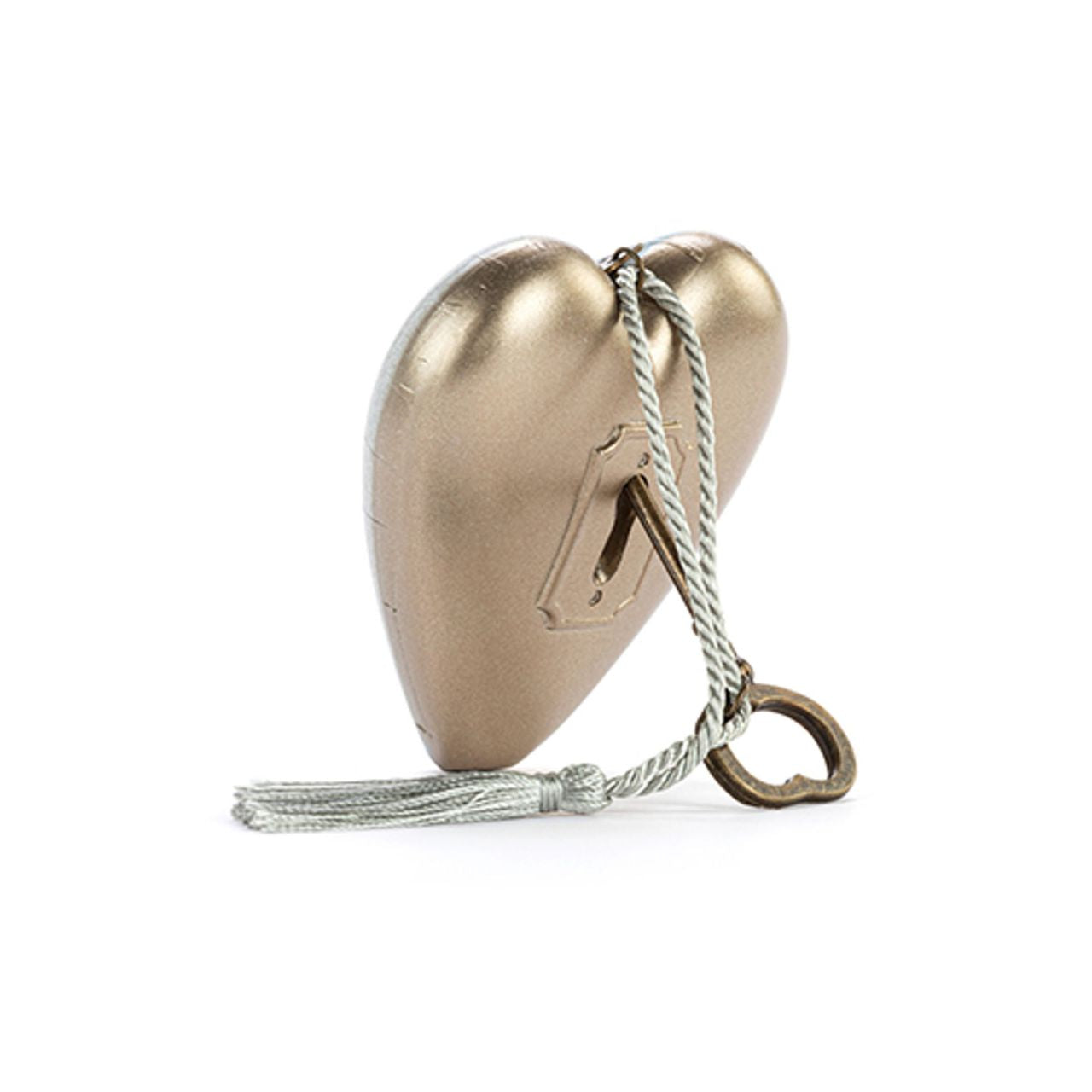 This heart-shaped ornament features a quote from Winnie the Pooh and Piglet about friendship's enduring power. Its simple yet striking design makes it a lovely gift for a treasured friend or loved one.