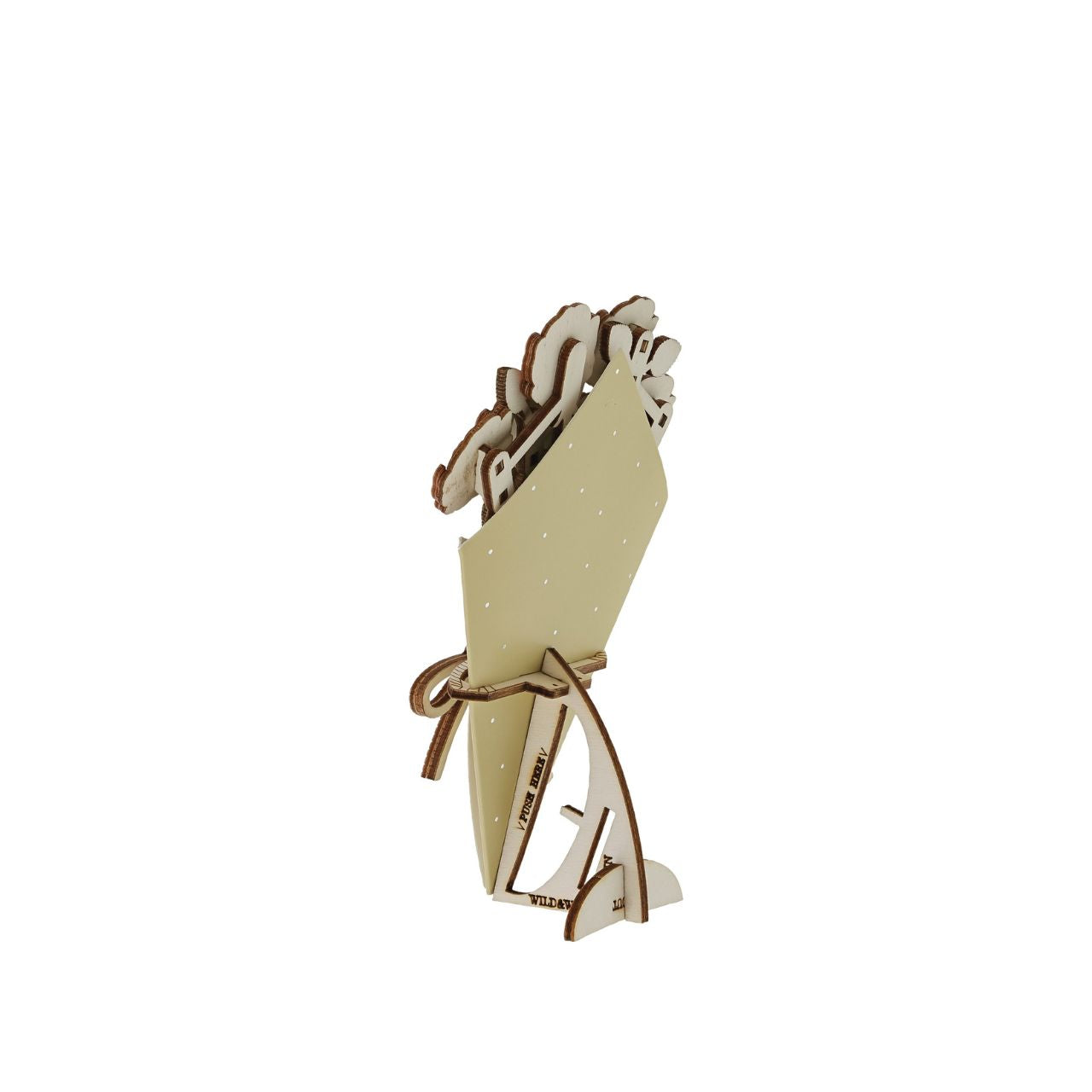 Surprise and delight someone with a beautiful bouquet figural card - Send them loads of love through the post with our letterbox inspired 3D figurine card..
