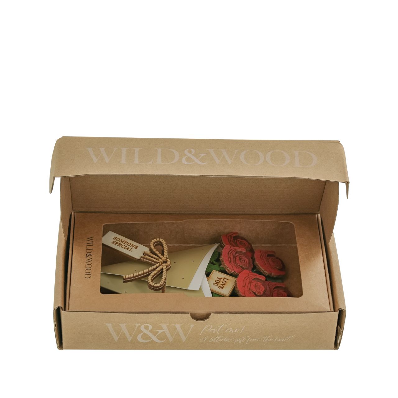 Surprise and delight someone with a beautiful bouquet figural card - Send them loads of love through the post with our letterbox inspired 3D figurine card..