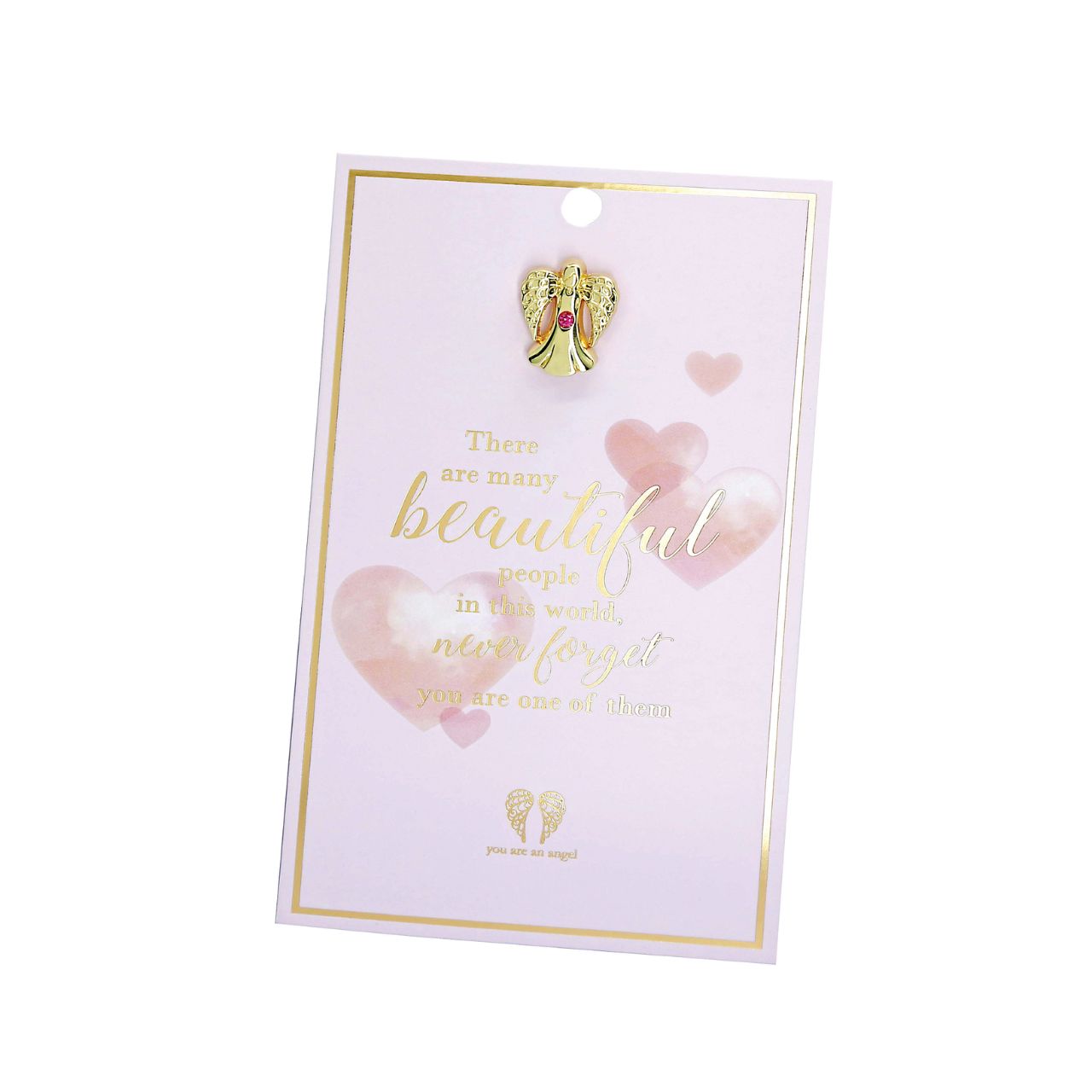Beautiful People Pin Card Give the gift of love and appreciation with You Are An Angel pins, each packaged on a stunning foiled gift card with a heartfelt message for the special people in your life.