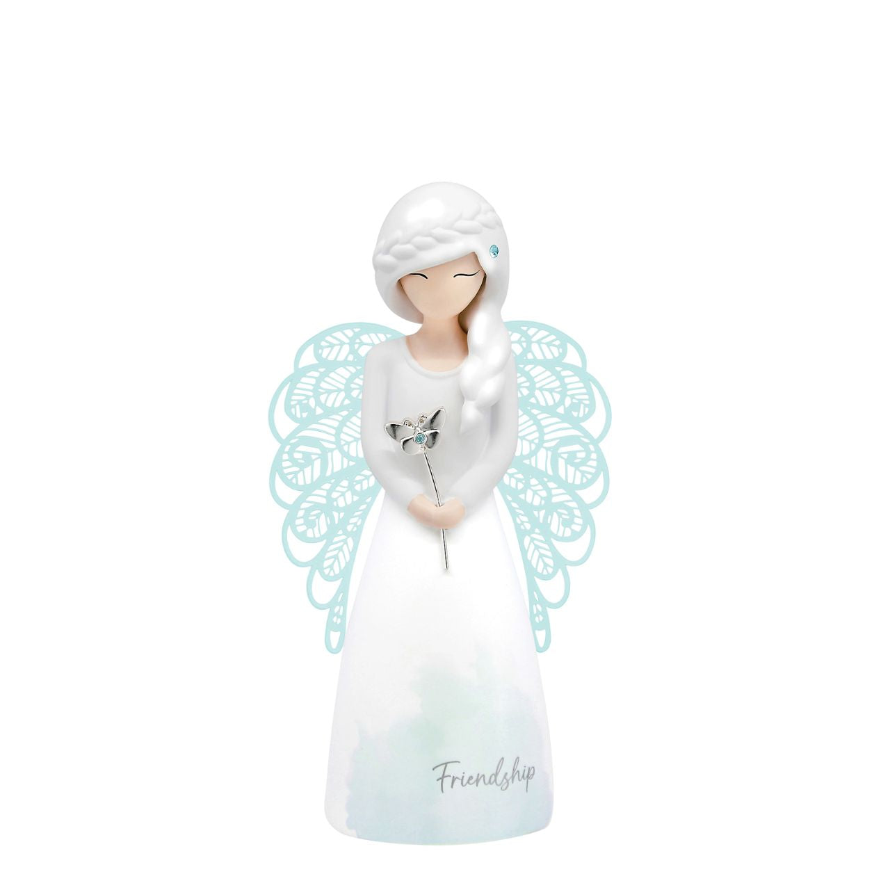 Thank You Angel Figurine - Friendship Looking for a thoughtful gift that's both beautiful and meaningful? These stunning angels are the perfect way to show someone special just how much they mean to you. Standing 12.5cm tall, they are perfect as a gift and home decoration.