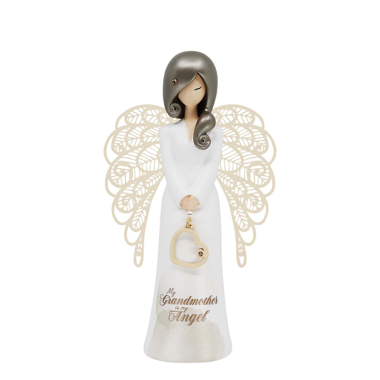 Thank You Angel Figurine - Grandmother Looking for a thoughtful gift that's both beautiful and meaningful? These stunning angels are the perfect way to show someone special just how much they mean to you. Standing 15.5cm tall, they are perfect as a gift and home decoration.