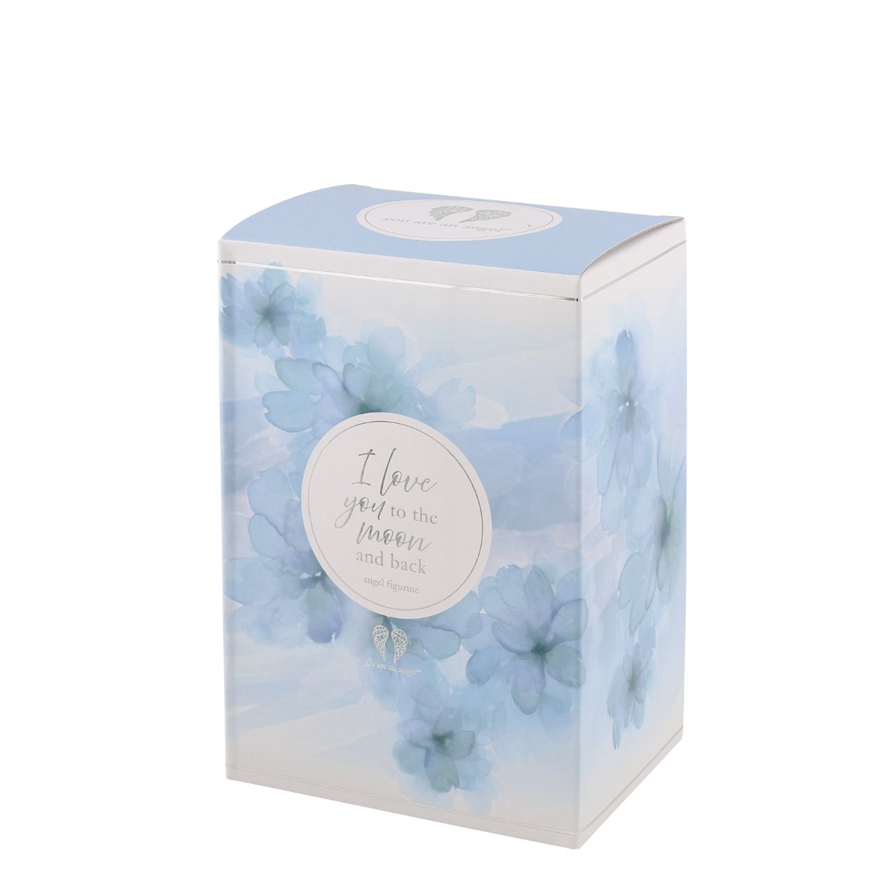 Thank You Angel Figurine - Moon & Back "I love you to the moon and back" Looking for a thoughtful gift that's both beautiful and meaningful? These stunning angels are the perfect way to show someone special just how much they mean to you.