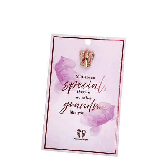 Grandma Like You Pin Card  Give the gift of love and appreciation with You Are An Angel pins, each packaged on a stunning foiled gift card with a heartfelt message for the special people in your life.