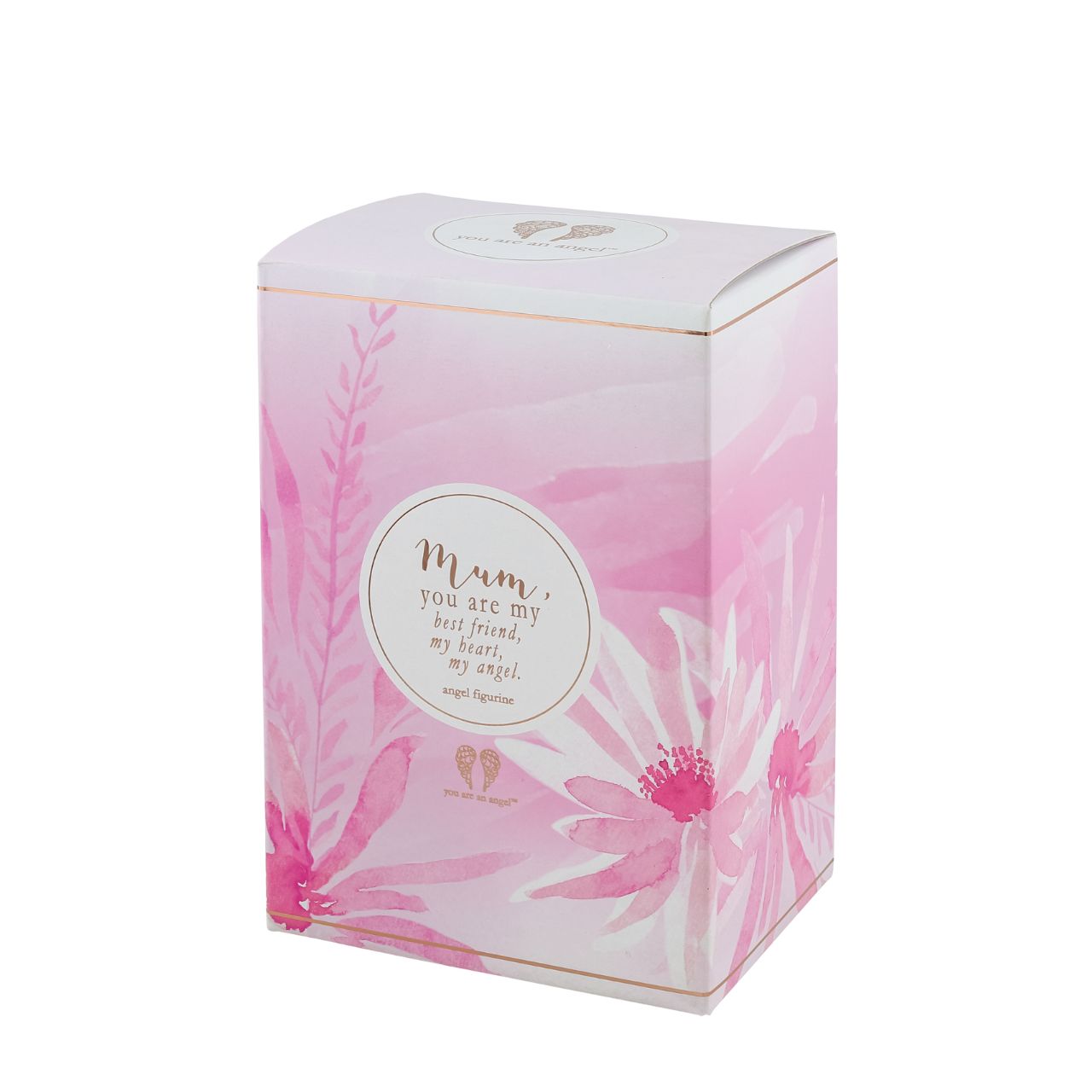 You Are An Angel Thank You Figurine  "Mum you are my best friend, my heart, my angel."  Looking for a thoughtful gift that's both beautiful and meaningful? These stunning angels are the perfect way to show someone special just how much they mean to you. Standing 15.5cm tall, they are perfect as a gift and home decoration.