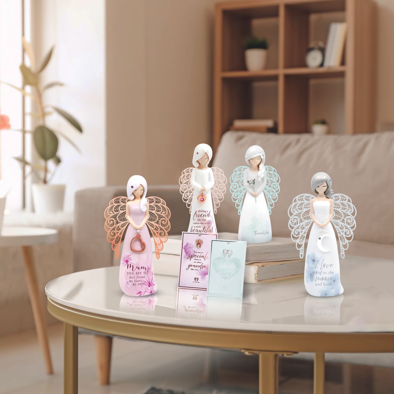 You Are An Angel Thank You Figurine  "Mum you are my best friend, my heart, my angel."  Looking for a thoughtful gift that's both beautiful and meaningful? These stunning angels are the perfect way to show someone special just how much they mean to you. Standing 15.5cm tall, they are perfect as a gift and home decoration.