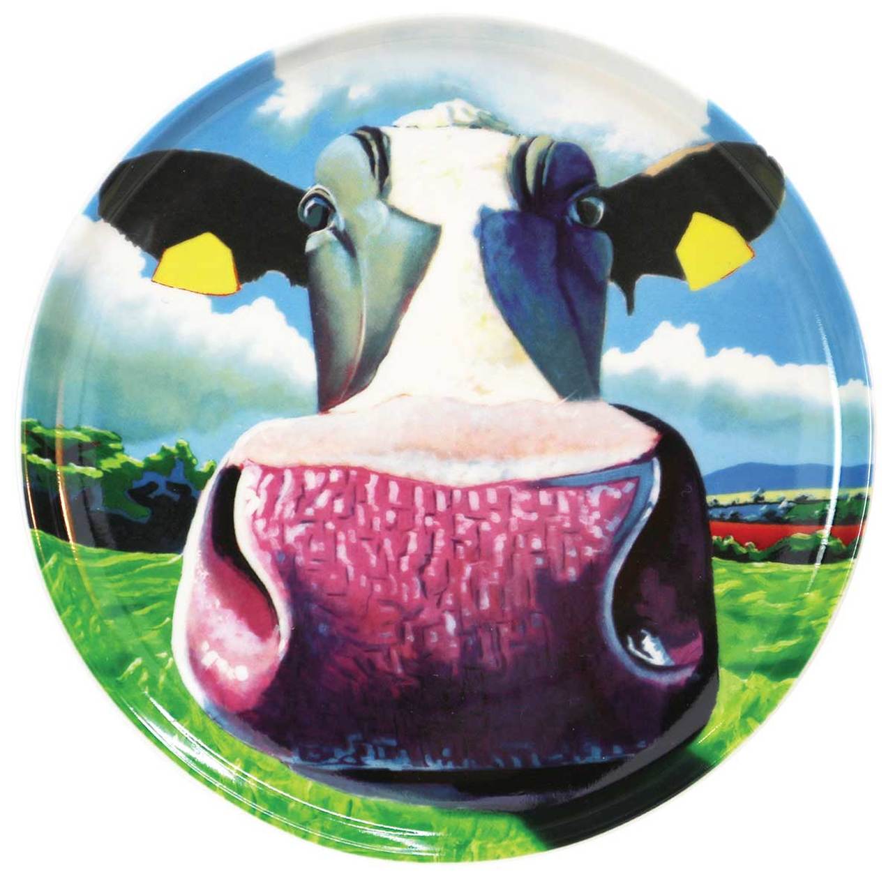Eoin O'Connor Set Of 4 Biscuit Plates