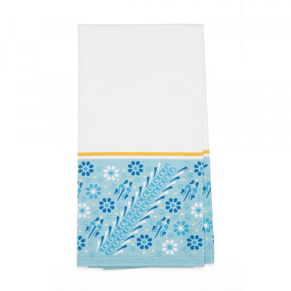 Izzy and Oliver Indigo Henna Tea Towel