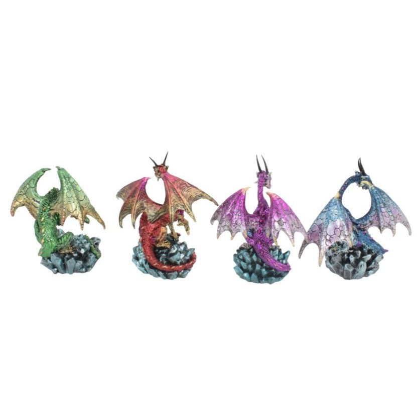 Nemesis Now Hoard Collectors Quartet of Dragons Red