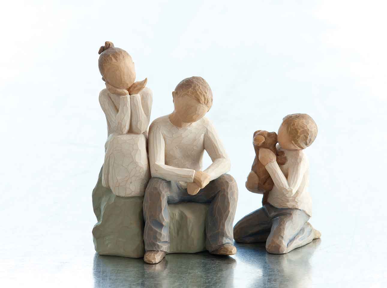 Brother and Sister by Willow Tree