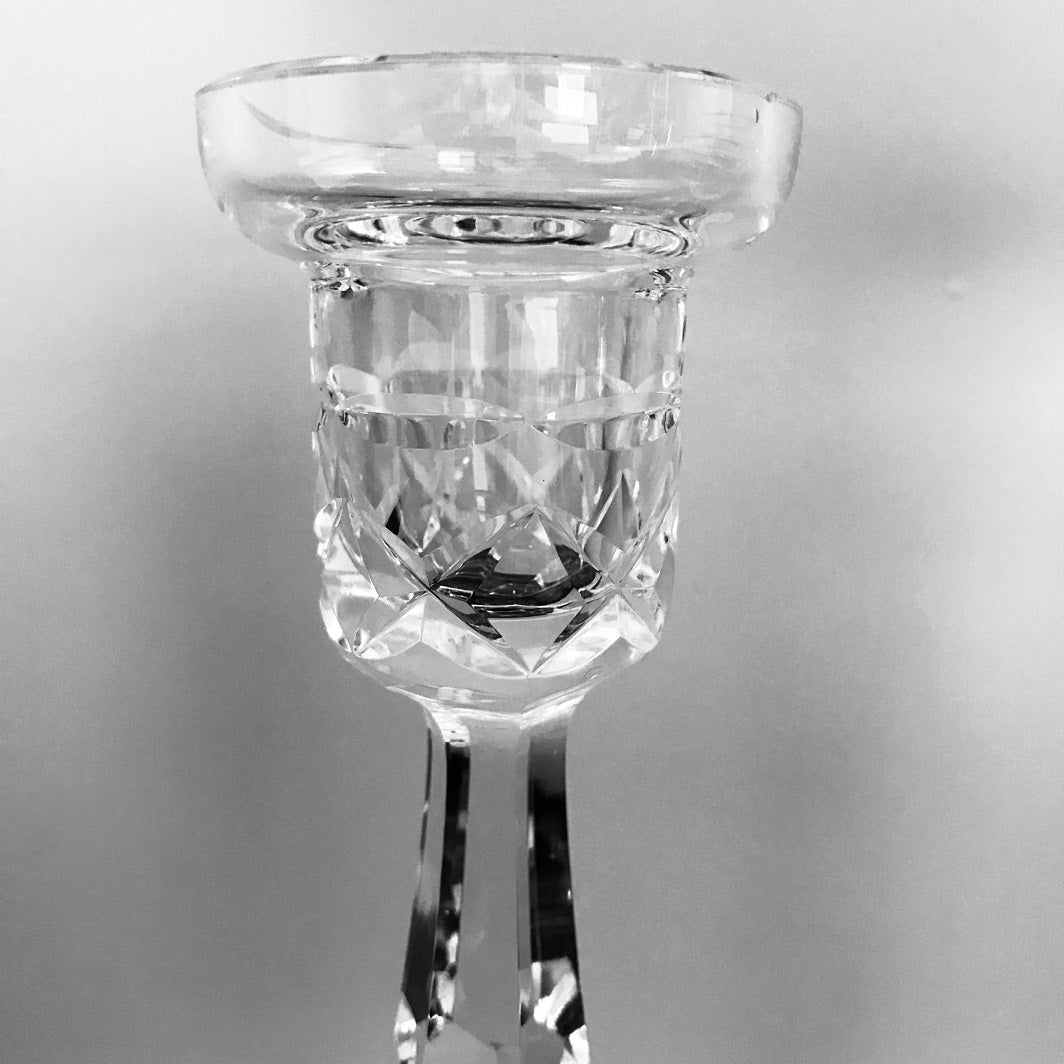 Waterford Crystal Vintage 8" Candlestick Pair