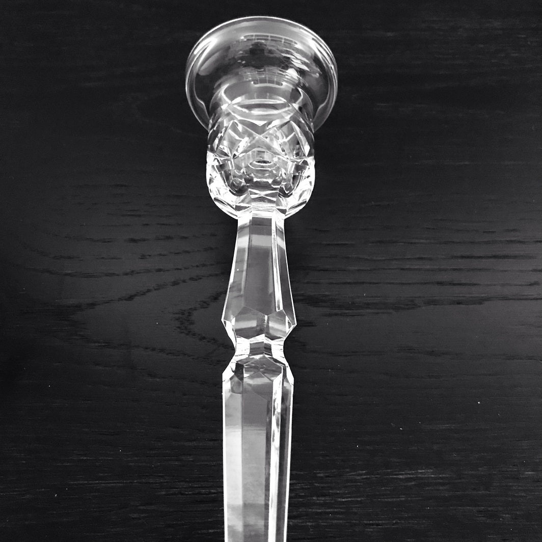 Waterford Crystal Vintage 8" Candlestick Pair