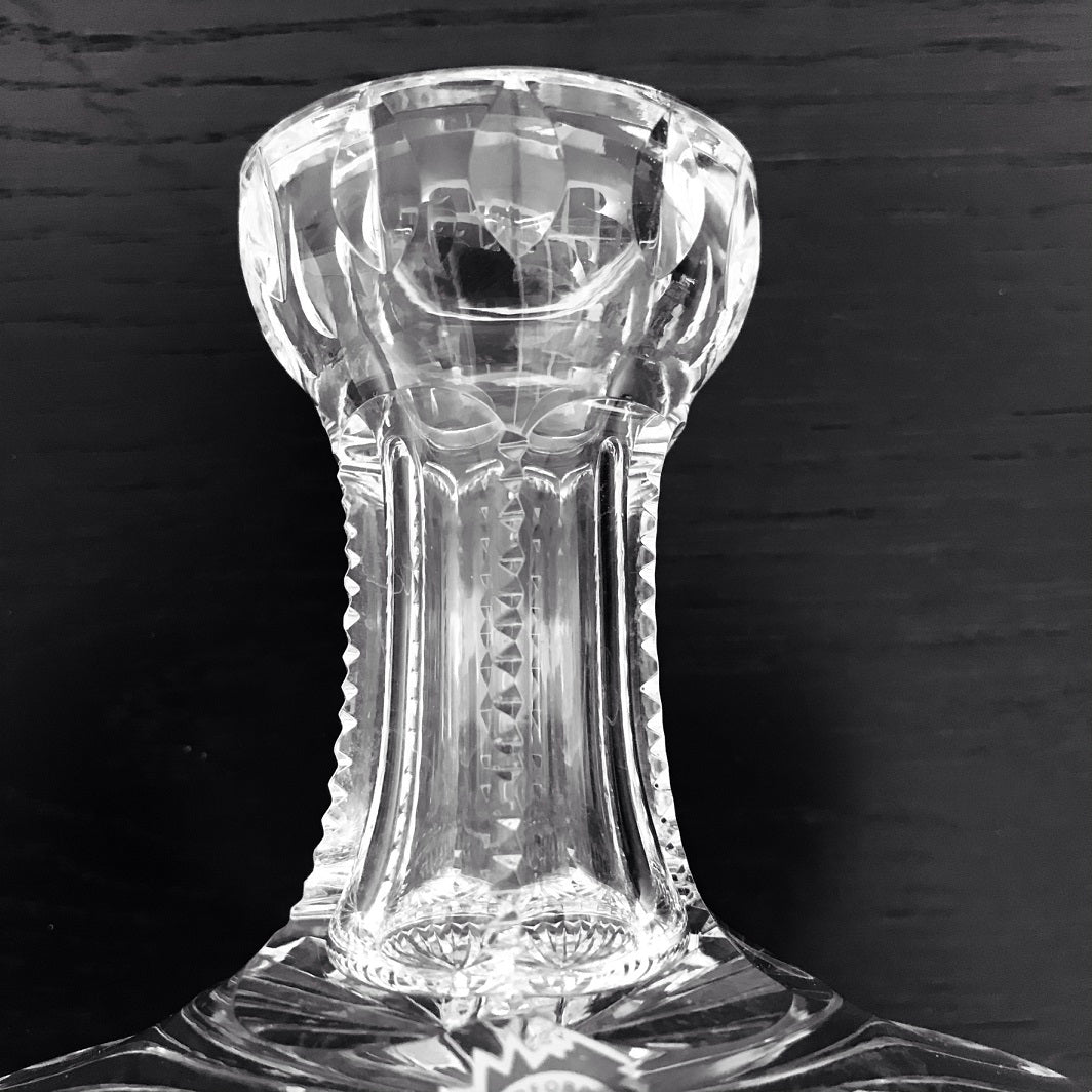 Vintage Waterford Crystal Candle Holders