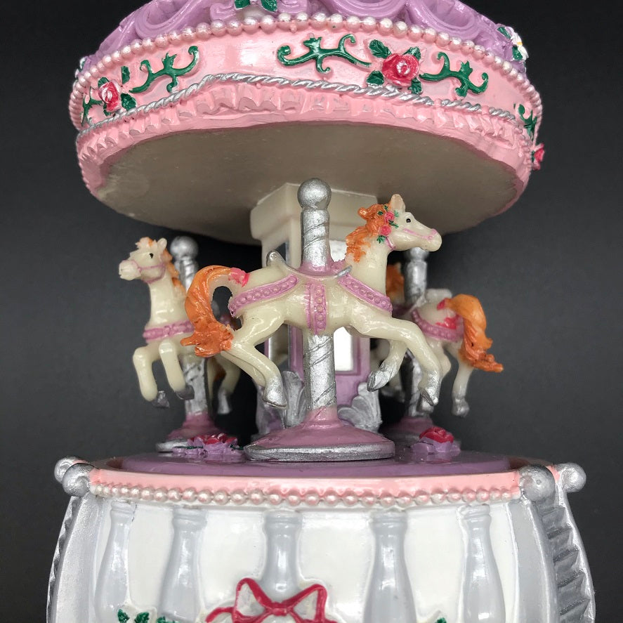 Music Box World Carousel Purple