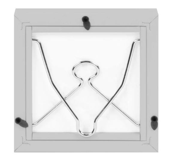 IFrame Plastic Grey Instagram Frame 4" x 4"