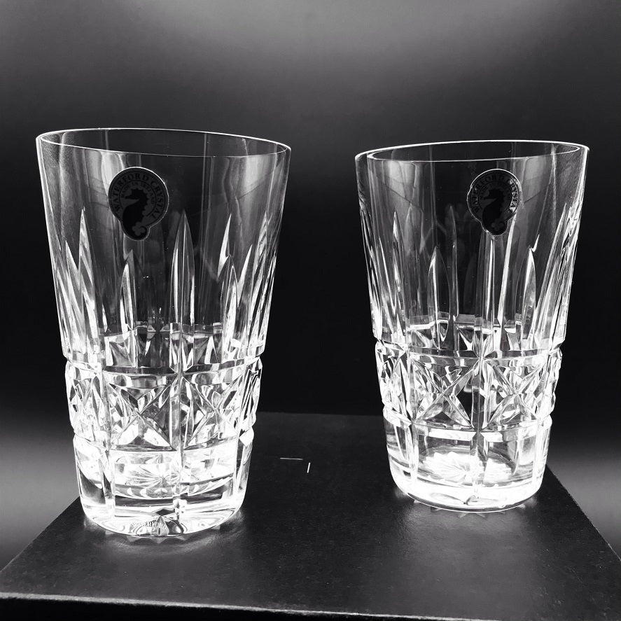 Kylemore 12oz Flat Tumblers by Waterford Crystal A range of beverages can be enjoyed in our Kylemore crystal tumblers that have been crafted to enhance the flavors and aromas of your drink.