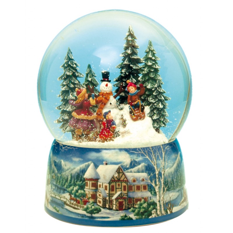 Snow Globe Snowman (Large) by Music Box World