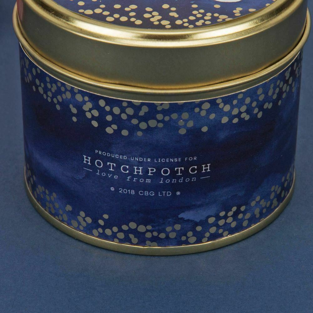 Swan Lake Lilac & Peony Gold Candle Tin