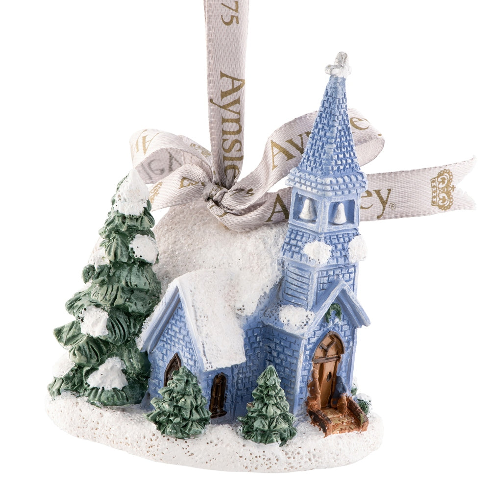 Aynsley Church Hanging Christmas Ornament