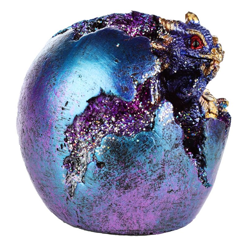 Baby Dragon LED Geode Hatching Dragon Egg - Blue