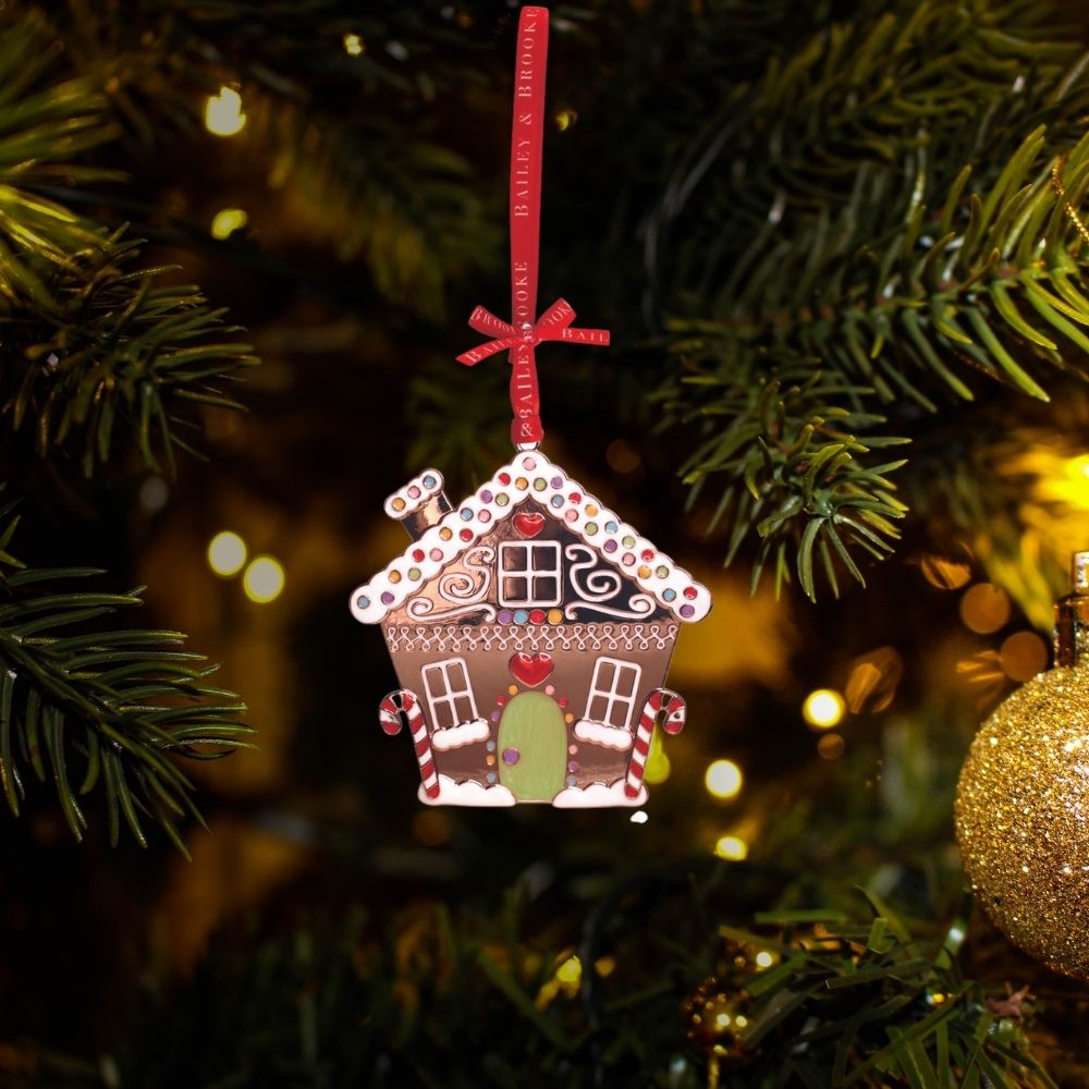 Tipperary Crystal Bailey & Brooke Gingerbread House Christmas Decoration We just Love Christmas! The festive season, the giving of gifts, creating memories and being together with family and loved ones.
