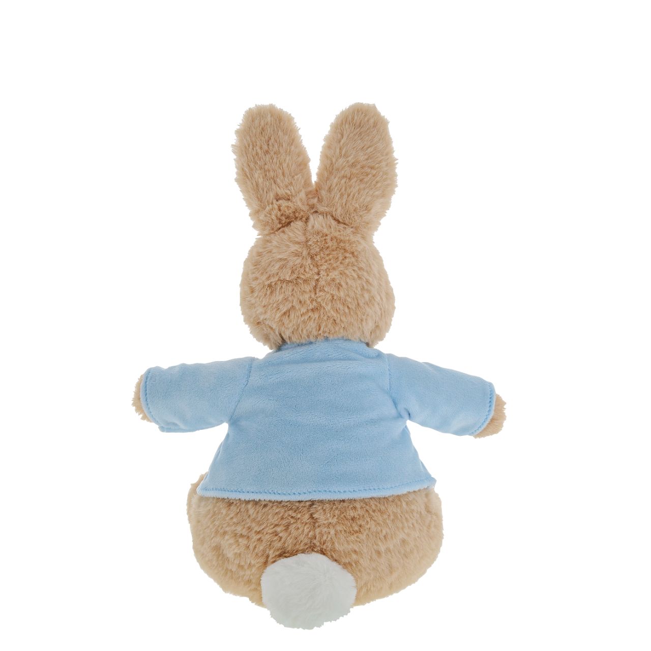 Beatrix Potter Peter Rabbit Large This Peter Rabbit soft toy is made from beautifully soft fabric and is dressed in clothing exactly as illustrated by Beatrix Potter, with his signature blue jacket. The Peter Rabbit collection features the much loved characters from the Beatrix Potter books and this quality and authentic soft toy is sure to be adored for many years to come.