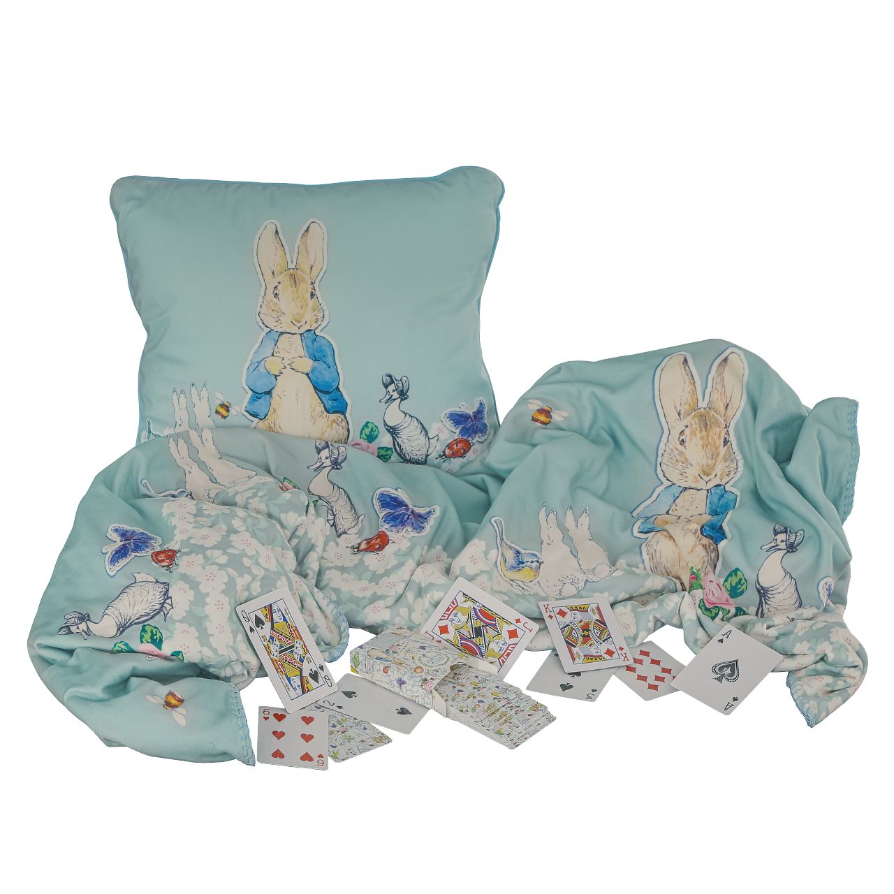 Beatrix Potter Peter Rabbit Pin Up Throw Following on from our Best-Selling Peter Rabbit Adult Accessories Collection, we have created this beautiful Peter Rabbit Pin Up Throw. This throw has been finished in a super-soft and snuggly fabric and will make the perfect edition to your favourite room.