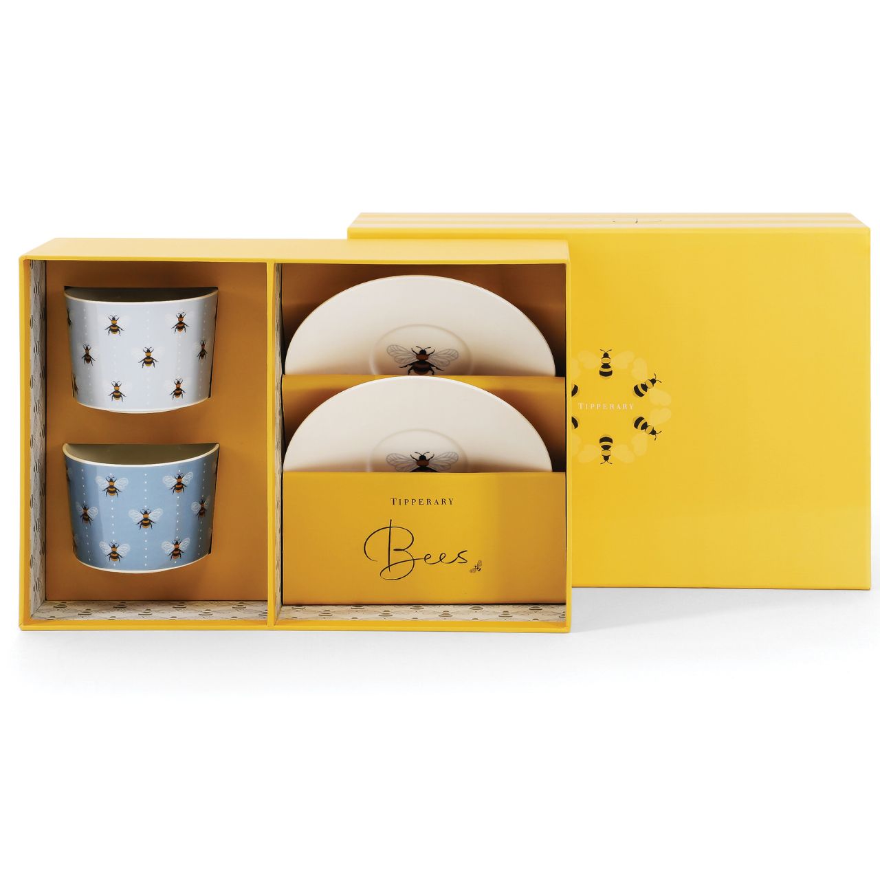 Tipperary Crystal Bee S/2 Cappuccino - NEW 2023