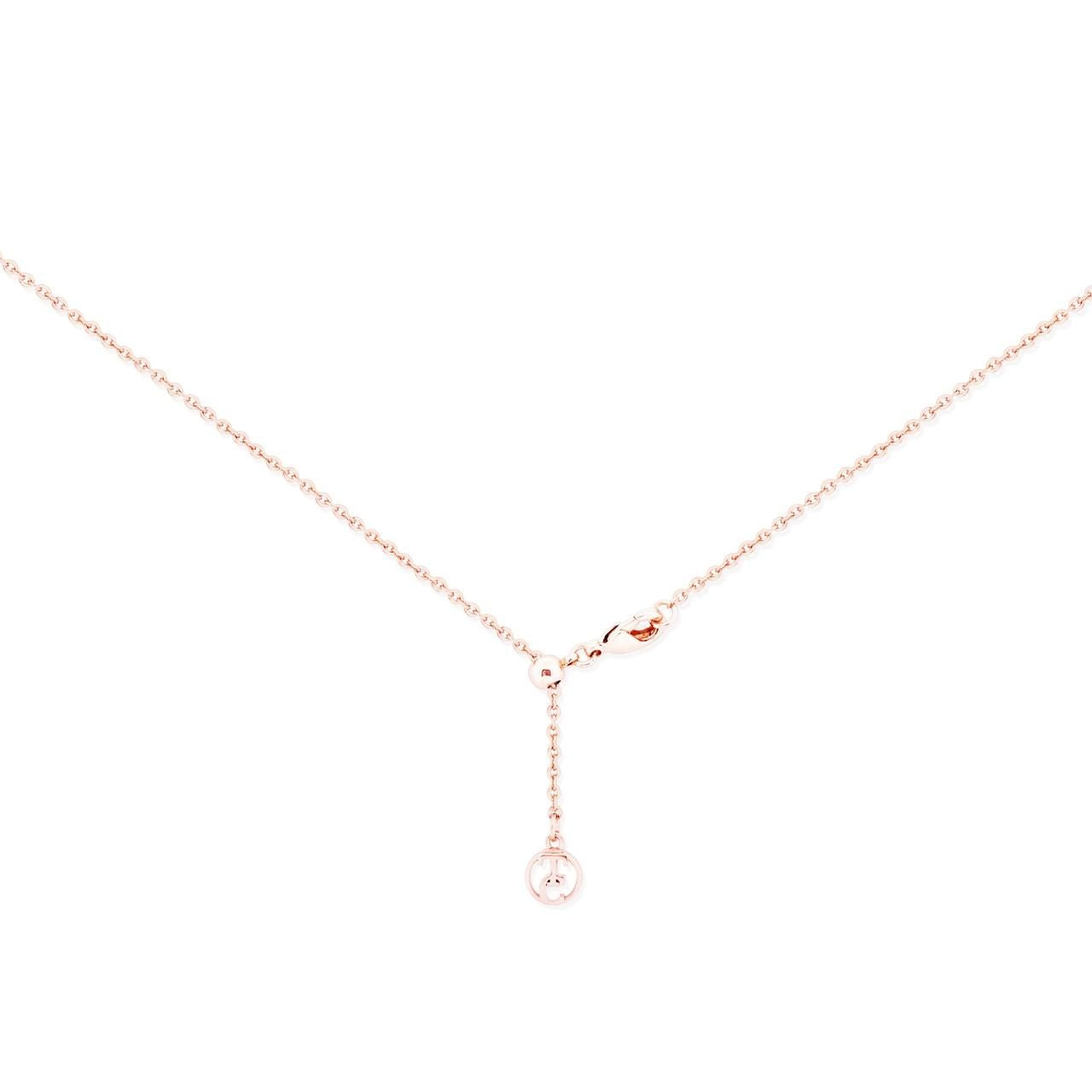 Bee Rose Gold Circle Pendant - New Winter 2022