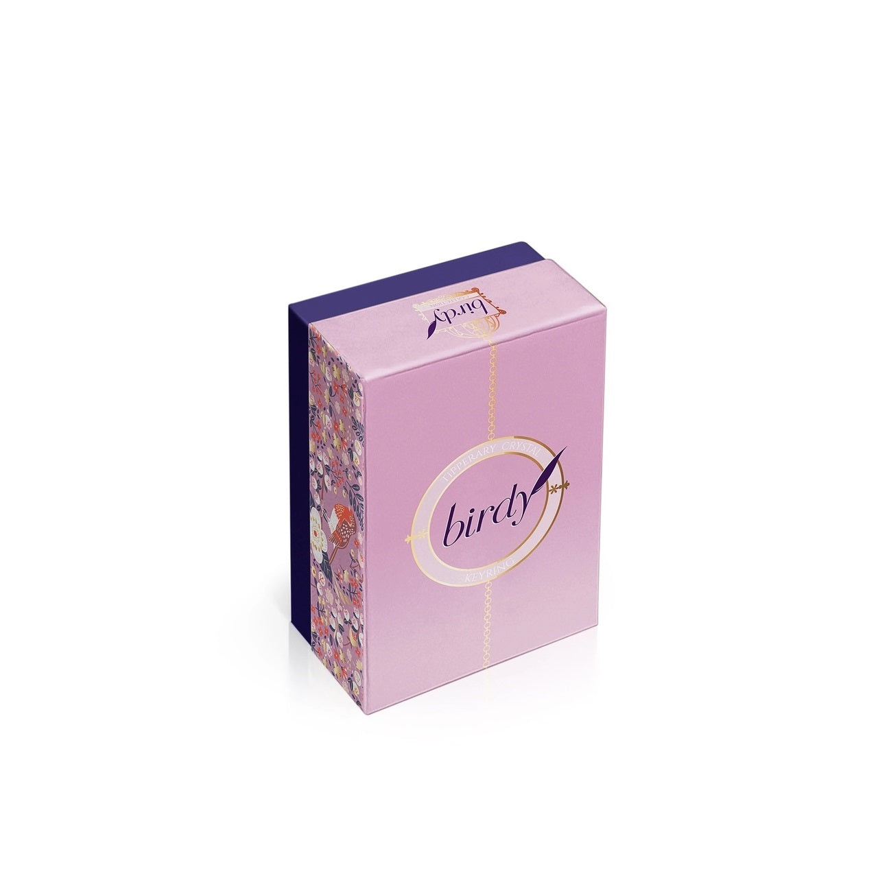 Tipperary Crystal Birdy Keyring - Robin The Birdy Collection is a series of 6 exclusively commissioned illustrations inspired by native Irish birds; Bullfinch, Goldfinch, Blue tit, Greenfinch, Kingfisher and Robin.