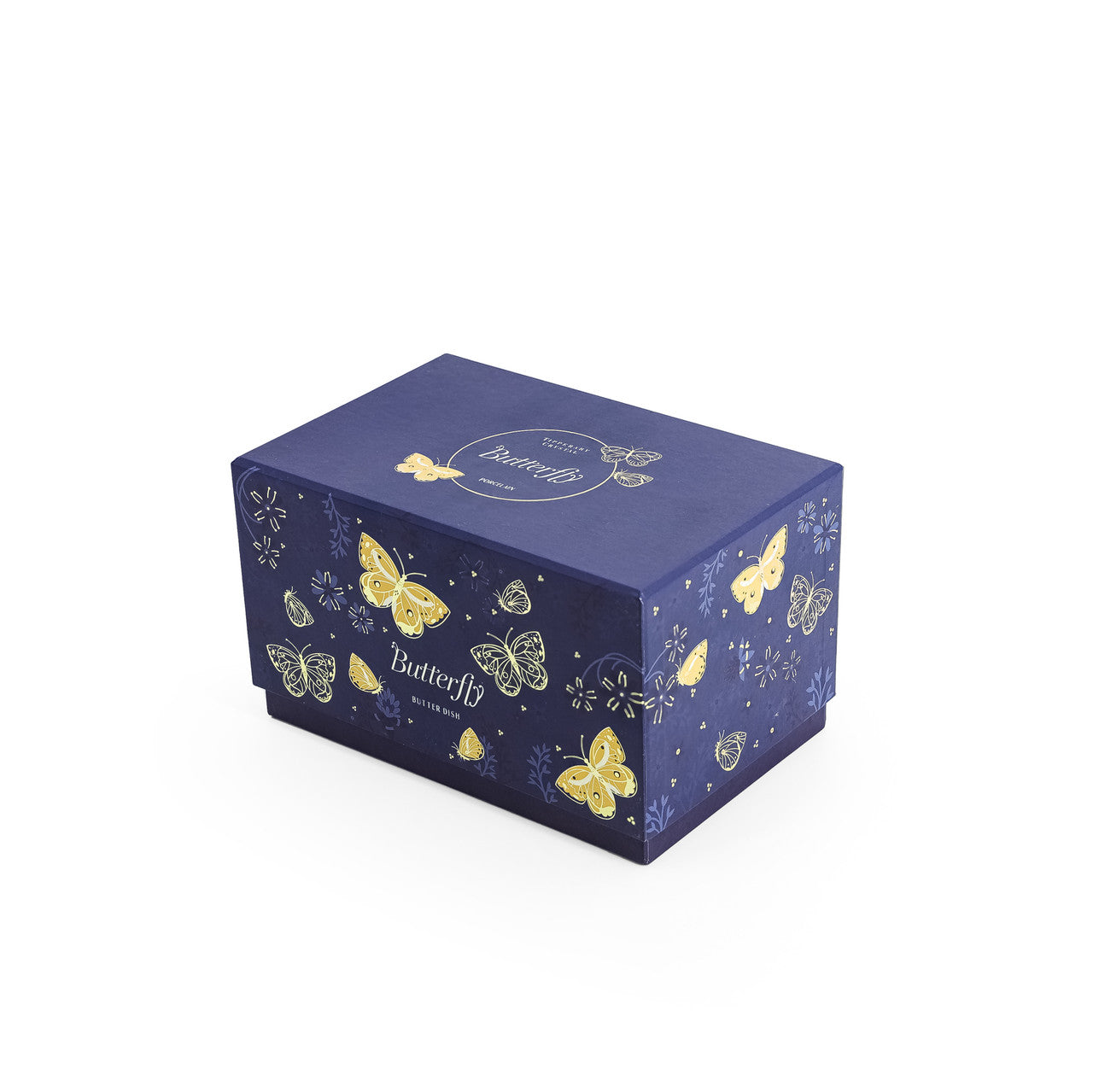 Tipperary Crystal Butterfly Butter Dish - NEW 2022  Drawing inspiration from urban garden, the Tipperary Crystal Butterfly collection transforms an icon into something modern and unexpected. Playful and elegant, this collection draws from the inherent beauty of the butterfly.