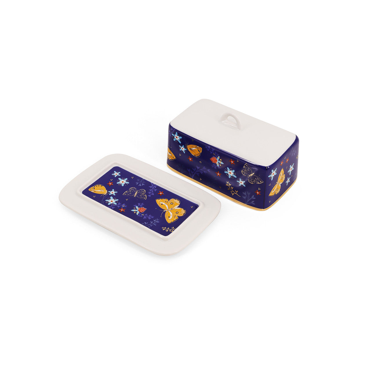 Tipperary Crystal Butterfly Butter Dish - NEW 2022 Drawing inspiration from urban garden, the Tipperary Crystal Butterfly collection transforms an icon into something modern and unexpected. Playful and elegant, this collection draws from the inherent beauty of the butterfly.