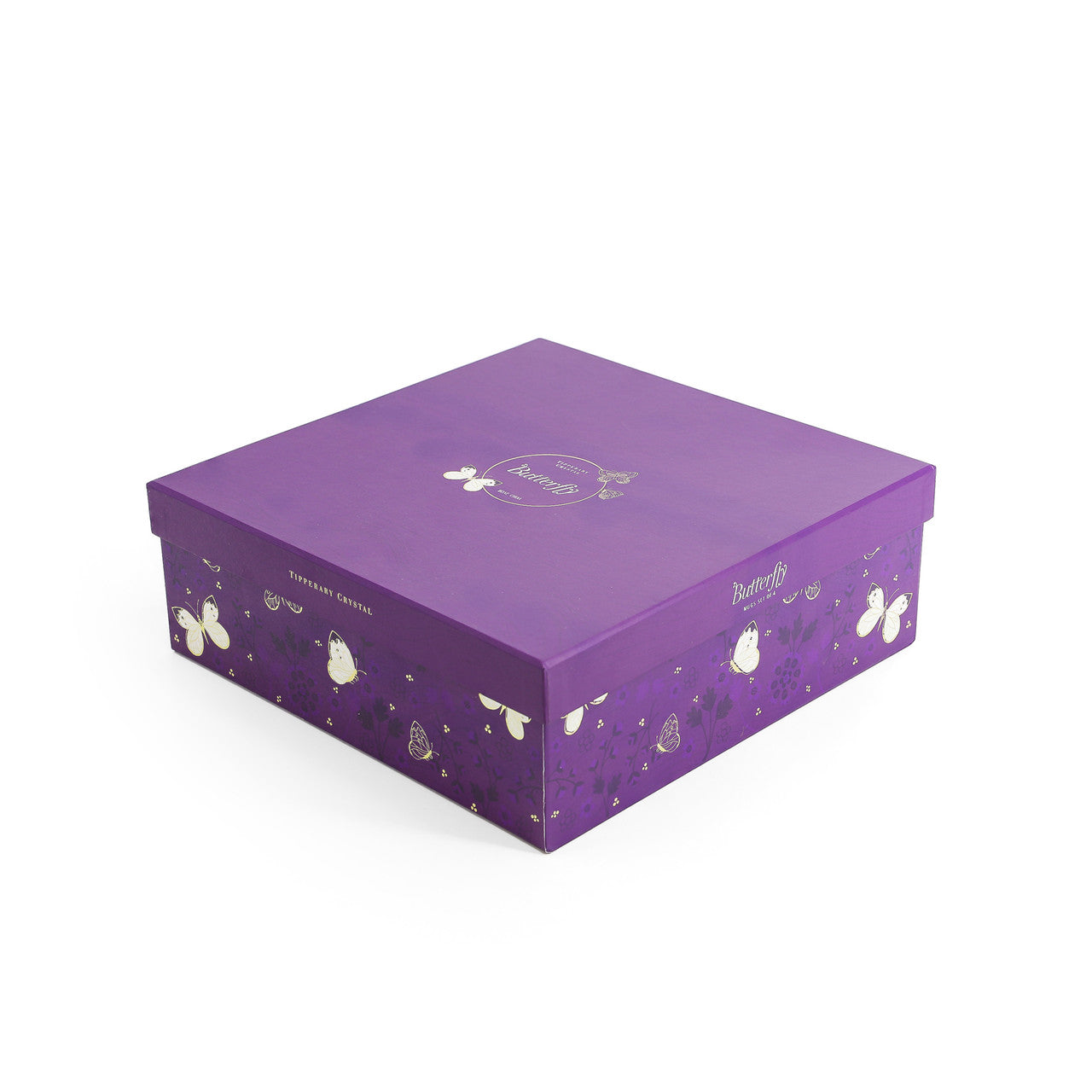 Tipperary Crystal Butterfly Mugs Set of 4 Drawing inspiration from urban garden, the Tipperary Crystal Butterfly collection transforms an icon into something modern and unexpected. Playful and elegant, this collection draws from the inherent beauty of the butterfly.