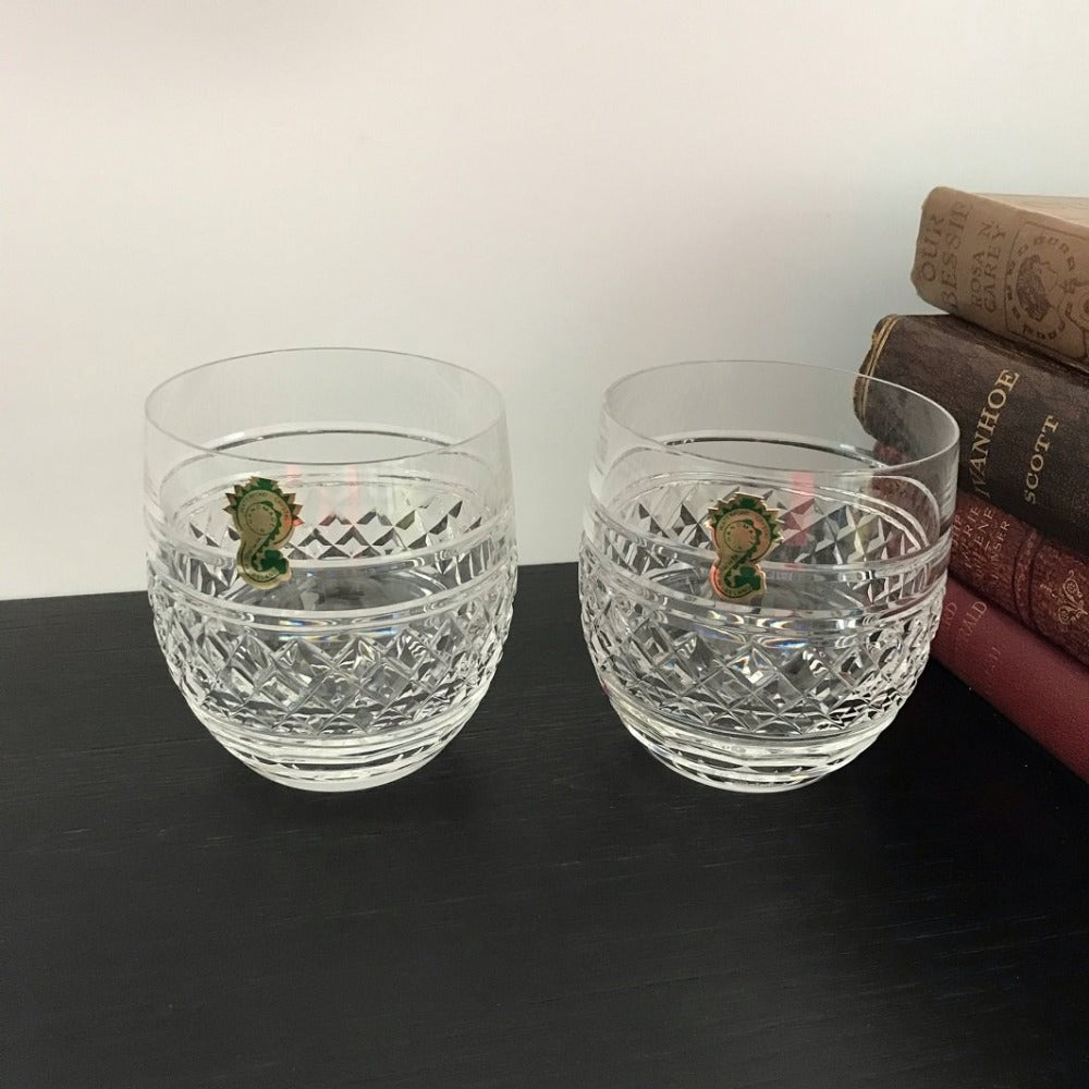Waterford Crystal Castletown Old Fashioned 9oz Tumbler The Large Roly Poly Tumbler is the perfect large measure glass, with a rounded base it fits perfect in the hand.