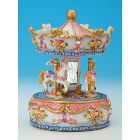 Musicboxworld Carousel Blue