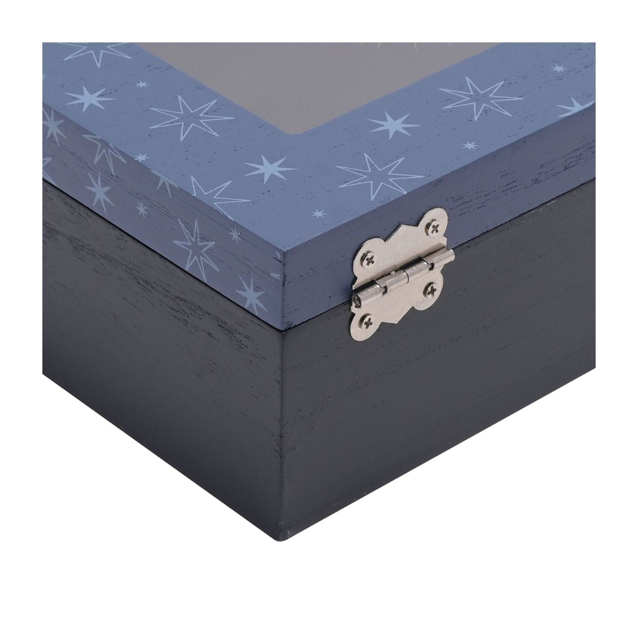 Celestial Photobox 6" x 4" This attractive photobox provides a safe place for treasured keepsakes with a personalised touch.