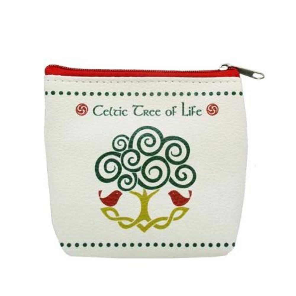 Celtic Tree of Life Zip Purse by Royal Tara Celts believed that trees were the ancestors of mankind and had a connection to the Otherworld. The Celtic Tree of Life symbolises the eternal cycle of nature, with branches and roots woven together without end.