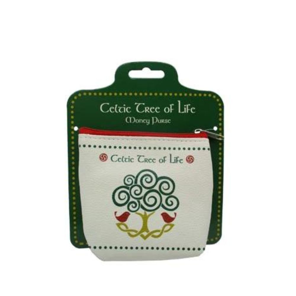 Celtic Tree of Life Zip Purse by Royal Tara Celts believed that trees were the ancestors of mankind and had a connection to the Otherworld. The Celtic Tree of Life symbolises the eternal cycle of nature, with branches and roots woven together without end.