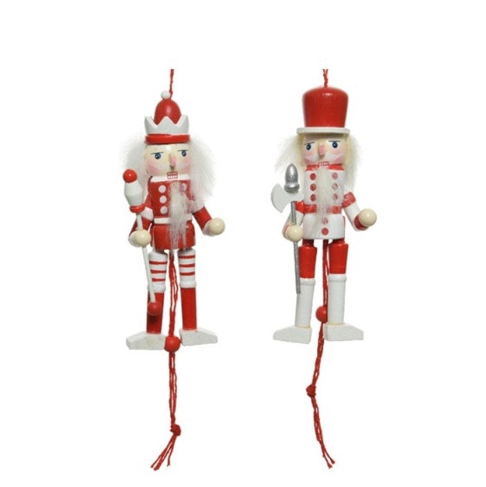 Kaemingk Christmas Nutcracker Hanging Ornament - Red Kaemingk surprises Christmas lovers all over the world with thousands of new innovative items each year. They specialises in beautifully detailed Christmas Ornaments and holiday seasonal decor. The catchy collections are contemporary, attractive and of high quality.