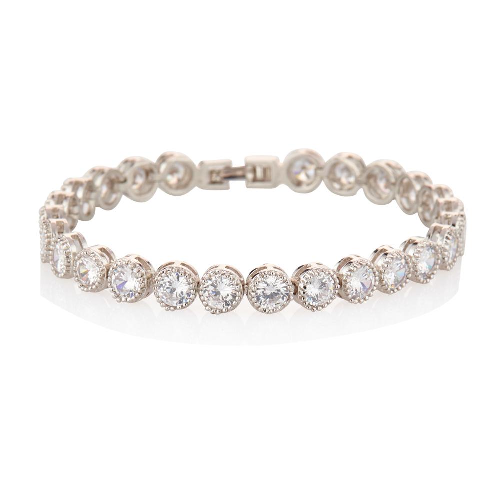 Knight & Day Danna Silver Tennis Bracelet