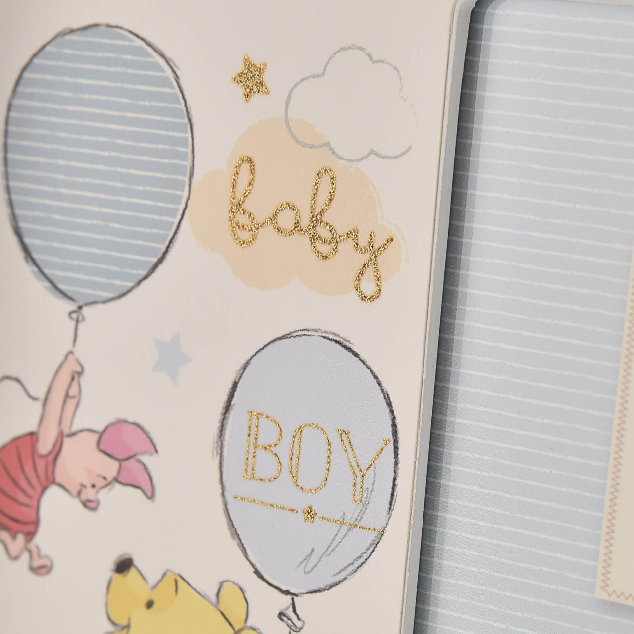 Disney Magical Beginnings 4" x 6" Photo Frame Pooh Baby Boy Add a touch of Disney magic to their everyday with a wonderful Baby Boy frame from the Magical Beginnings Collection from Classic Disney.