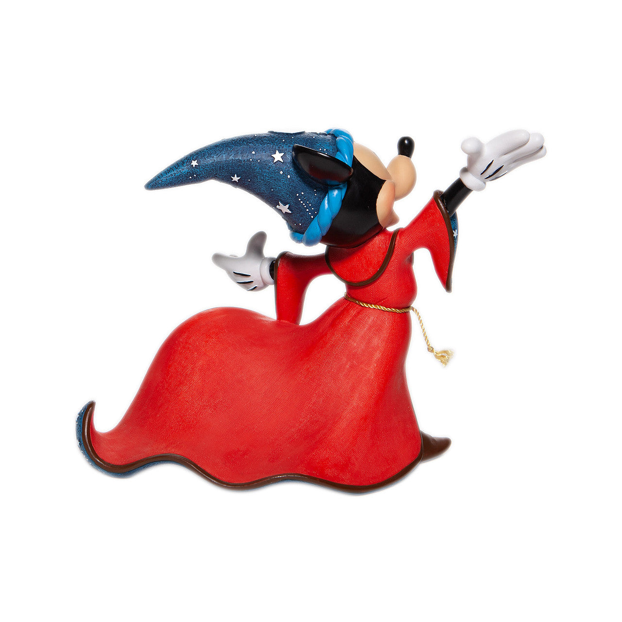 Disney Scorcerer Mickey Figurine Celebrating the 80th Anniversary of Walt Disney's masterpiece, Fantasia, Sorcerer Mickey receives the Couture de Force treatment in this striking figurine.